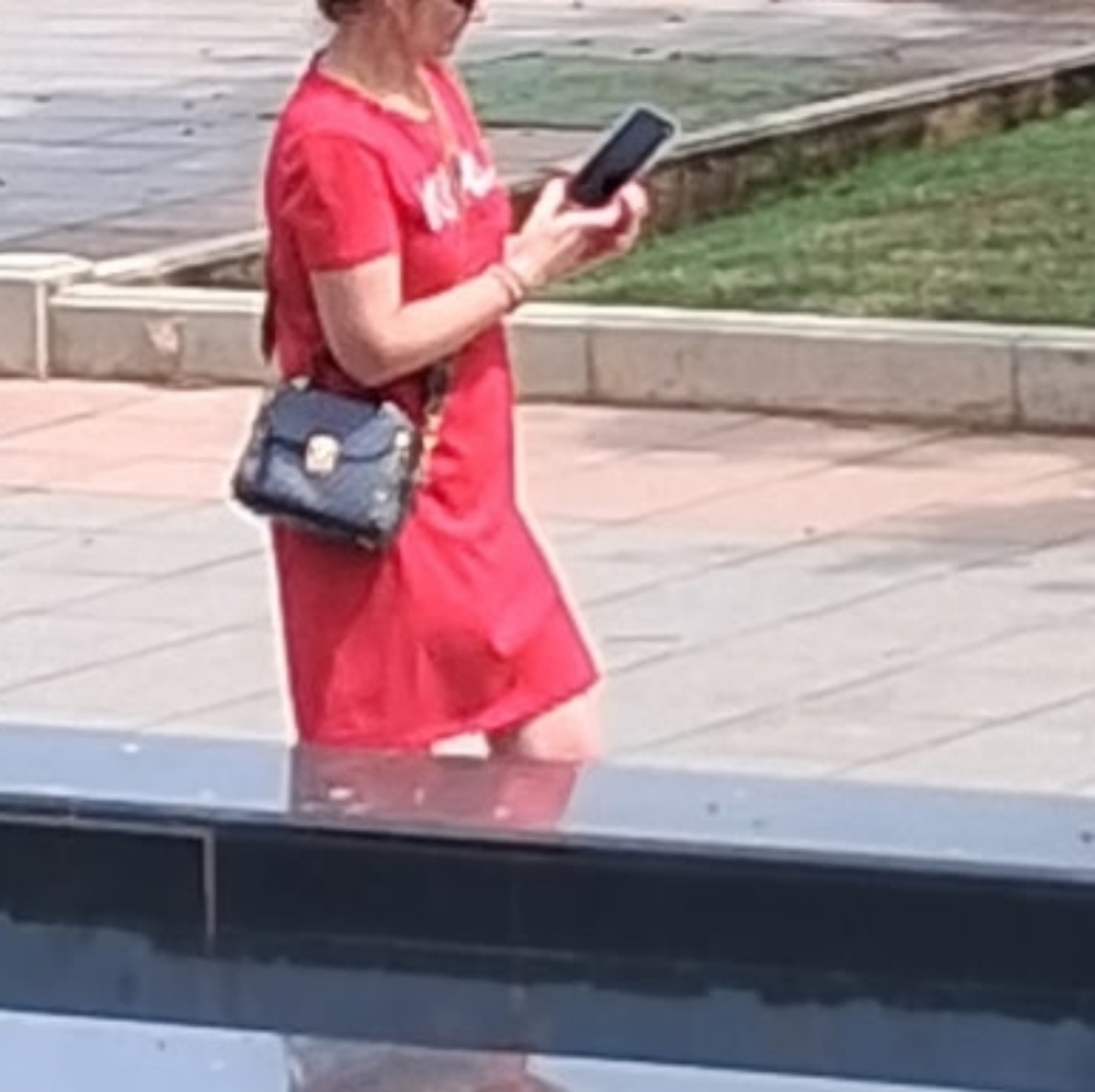 Karl Lagerfeld Red Women's Dress - Picture 12 of 12